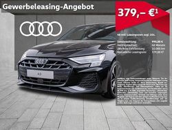 Mythosschwarz metallic Neu 2025 Audi A3 S-Line Limousine | 40.490 € (Fairer Preis)