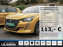 Gelb Gebraucht 2021 Peugeot 208 Active Kleinwagen | 13.580 € (Fairer Preis)