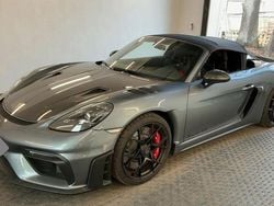 Vanadiumgraumetallic Gebraucht 2024 Porsche 718 Spyder Chrono Cabrio | 153.900 € (Superpreis)