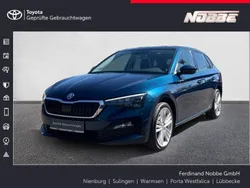Lava blue metallic Gebraucht 2020 Skoda Scala Style Kleinwagen | 16.290 € (Fairer Preis)