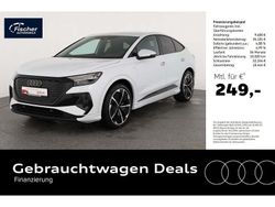 Weiss Gebraucht 2024 Audi Q4 Sportback e-tron S-Line SUV | 44.980 € (Superpreis)