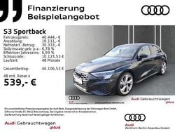 Mythosschwarz metallic Gebraucht 2024 Audi S3 Ambiente Limousine | 40.444 € (Guter Preis)