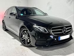 Schwarz Gebraucht 2018 Mercedes E400 AMG line Kombi | 35.990 € (Teuer)