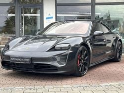 Schwarz basaltschwarz (metallic) Gebraucht 2022 Porsche Taycan GTS Limousine | 76.950 € (Fairer Preis)