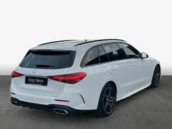 Polarweiß Gebraucht 2024 Mercedes C180 Advanced Kombi | 36.500 € (Fairer Preis)