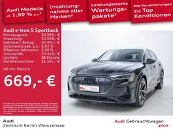Brillantschwarz Gebraucht 2022 Audi e-tron Ambiente SUV | 54.989 € (Teuer)