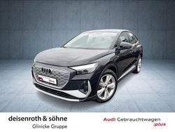 Mythosschwarz metallic Gebraucht 2022 Audi Q4 Sportback e-tron S-Line SUV | 26.945 € (Fairer Preis)