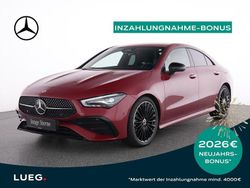Rot Gebraucht 2024 Mercedes CLA200 AMG Coupé | 35.885 € (Fairer Preis)
