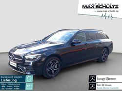 Metalliclack obsidianschwarz (metallic) Gebraucht 2022 Mercedes E300 AMG Kombi | 36.480 € (Fairer Preis)