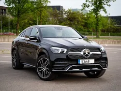 Schwarz Gebraucht 2023 Mercedes GLE350e Coupé | 84.000 € (Teuer)