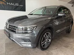 Grau Gebraucht 2016 VW Tiguan Highline SUV | 24.980 € (Etwas zu teuer)