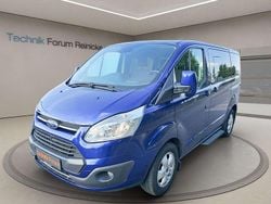 Indic blau metallic Gebraucht 2017 Ford Transit Custom Titanium Van / Kleinbus | 22.280 € (Superpreis)