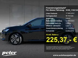 Schwarz Gebraucht 2023 Peugeot 208 Active Kleinwagen | 17.840 € (Fairer Preis)