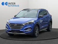 Blau Gebraucht 2018 Hyundai Tucson Passion Plus SUV | 14.490 € (Guter Preis)