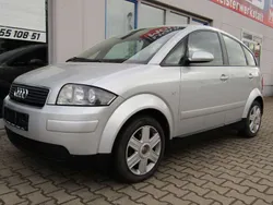 Lichtsilber metallic (metallic) Gebraucht 2003 Audi A2 Kleinwagen | 4.200 € (Fairer Preis)