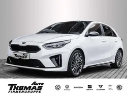 Deluxeweiß metallic Gebraucht 2020 Kia Ceed GT GT-Line Limousine | 20.980 € (Fairer Preis)
