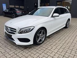 Weiß Gebraucht 2016 Mercedes C220 AMG line Kombi | 18.900 € (Etwas zu teuer)