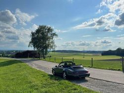 Grau Gebraucht 1990 Porsche 911 Carrera 4 Cabriolet Cabrio | 74.000 €