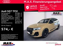 Sakhirgold metallic Gebraucht 2024 Audi SQ7 Ambiente SUV | 99.489 € (Teuer)