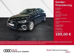 Mythosschwarz metallic Gebraucht 2024 Audi A4 S-Line Kombi | 35.930 € (Superpreis)
