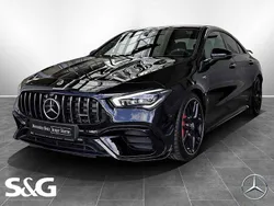 Metalliclack kosmosschwarz Gebraucht 2024 Mercedes CLA45 AMG AMG Coupé | 59.990 € (Fairer Preis)