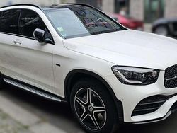Weiß Gebraucht 2021 Mercedes GLC300e AMG line SUV | 40.490 € (Fairer Preis)