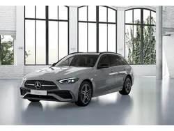 Grau manufaktur alpingrau uni Gebraucht 2025 Mercedes C300e AMG Kombi | 49.880 € (Fairer Preis)