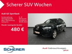 Mythosschwarz metallic (metallic) Gebraucht 2025 Audi Q5 Sportback Ambiente SUV | 49.990 € (Guter Preis)
