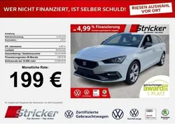 "nevada" weiss Gebraucht 2024 Seat Leon FR-Line Kombi | 24.949 € (Fairer Preis)