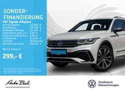 Weiß (oryxweiß perlmutteffekt) Gebraucht 2023 VW Tiguan Allspace R-line SUV | 40.940 € (Fairer Preis)