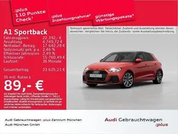 Progressivrot metallic Gebraucht 2024 Audi A1 Sportback Advanced Kleinwagen | 22.392 € (Guter Preis)