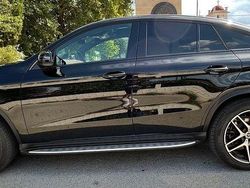 Schwarz Gebraucht 2018 Mercedes GLE350 AMG line Coupé | 49.999 €