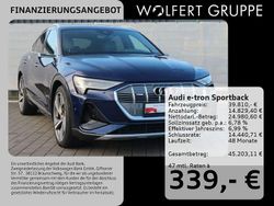 Blau Gebraucht 2022 Audi e-tron Sportback S-Line SUV | 39.810 € (Guter Preis)