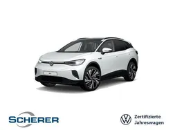 Weiß (gletscherweiss metallic) Gebraucht 2023 VW ID.4 Pro Performance SUV | 39.950 € (Teuer)