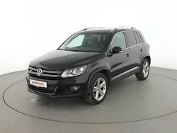 Schwarz Gebraucht 2016 VW Tiguan LOUNGE SUV | 16.620 € (Superpreis)