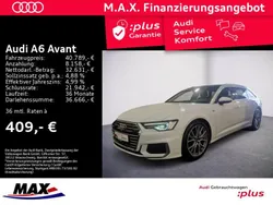 Gletscherweiß metallic (metallic) Gebraucht 2022 Audi A6 S-Line Kombi | 40.789 € (Guter Preis)