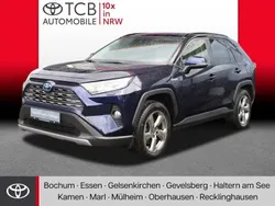 Nagoyablau metallic Gebraucht 2019 Toyota RAV4 Hybrid Plus SUV | 27.899 € (Teuer)