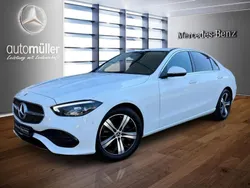 Weiß Gebraucht 2023 Mercedes C180 Avantgarde Limousine | 30.950 € (Fairer Preis)