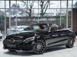 Schwarz Gebraucht 2017 Mercedes C400 AMG line Cabrio | 33.800 € (Fairer Preis)