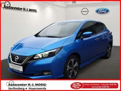 Blau schwarz Gebraucht 2021 Nissan Leaf N-Connecta Kleinwagen | 18.995 € (Fairer Preis)