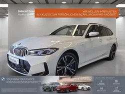 Weiß Gebraucht 2024 BMW 330e M Sport Kombi | 63.340 €