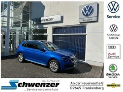 Raceblau metallic (metallic) Gebraucht 2023 Skoda Kamiq Style SUV | 23.979 € (Fairer Preis)