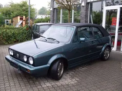 Grün Gebraucht 1992 VW Golf Cabriolet Cabrio | 17.900 €