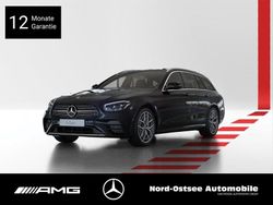 Metalliclack obsidianschwarz Gebraucht 2022 Mercedes E220 AMG Kombi | 35.890 € (Teuer)