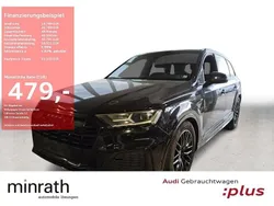 Mythosschwarz metallic Gebraucht 2022 Audi Q7 S-Line SUV | 53.320 € (Guter Preis)