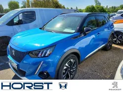 Blau Gebraucht 2021 Peugeot e-2008 GT SUV | 16.990 € (Guter Preis)