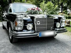 Schwarz Gebraucht 1971 Mercedes W108 SE Limousine | 27.800 €