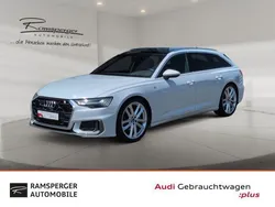 Weiß (gletscherweiß metallic) Gebraucht 2023 Audi A6 Design Kombi | 49.880 € (Fairer Preis)