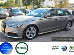 Champagner (karatbeige metalli Gebraucht 2018 Audi A6 S-Line Kombi | 24.899 € (Superpreis)