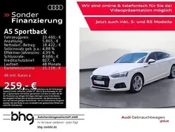 Weiß Gebraucht 2018 Audi A5 Sportback Ambiente Limousine | 23.460 € (Superpreis)